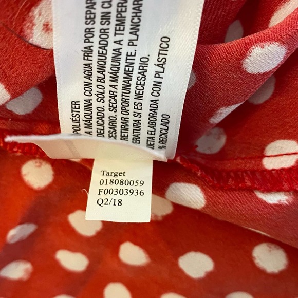 a new day Red Polka Dot Midi Dress - Picture 8 of 13